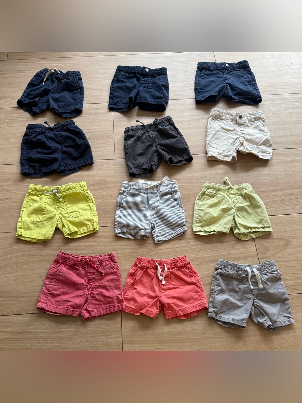 12 Kids Cotton Shorts in Multiple Colors Cat & Jack and Old Navy   6 months - 2T